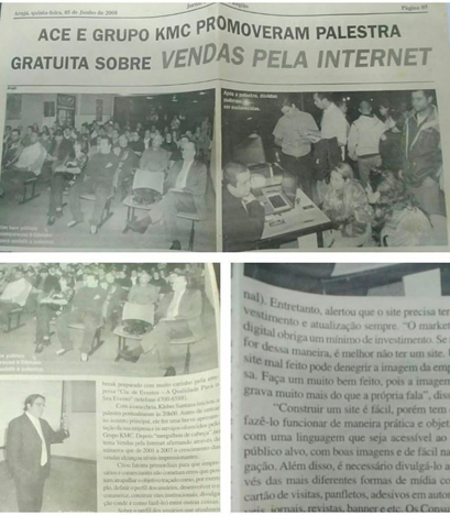 PALESTRA SOBRE COMO VENDER PELA INTERNET EM 2008